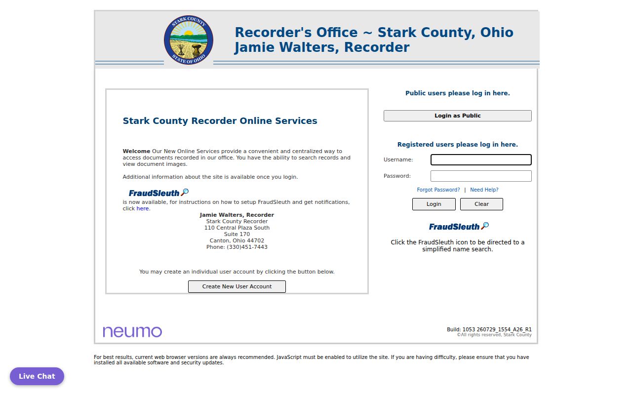 Plain Township residents directory Stark County Recorder CountyFusion search
